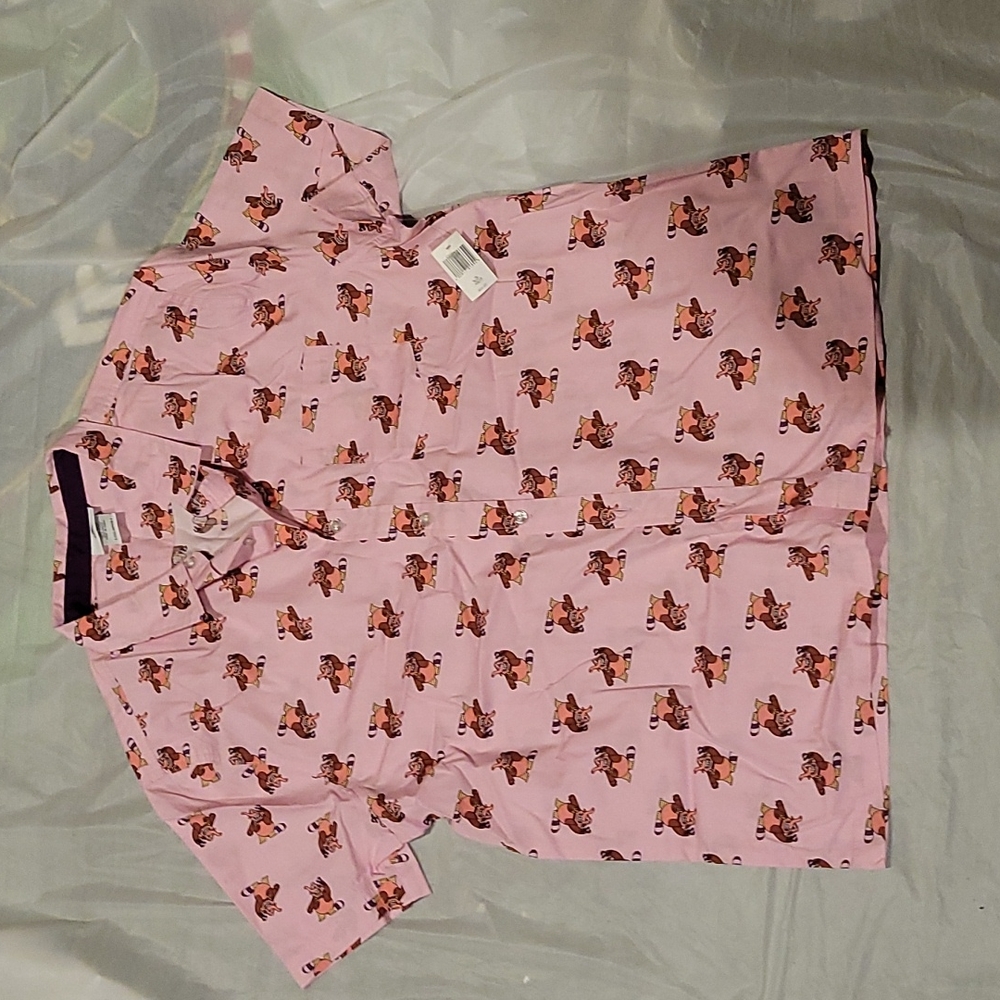 New Disney inside out BingBong button down shirt